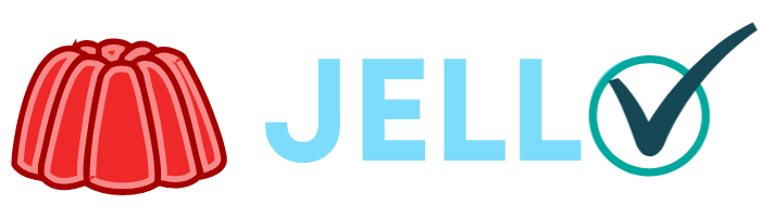 Jello Logo, an image of a jelly